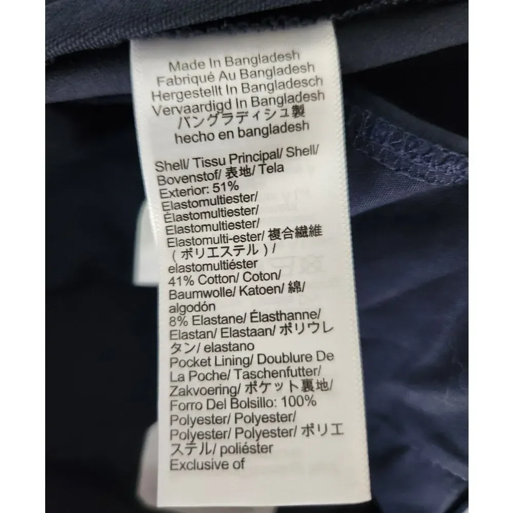 NWT J. Crew 770 Straight-Fit Tech Pant Black 29/32